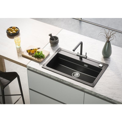 ALVEUS Atrox 40 granitinė plautuvė (pasirenkama spalva)