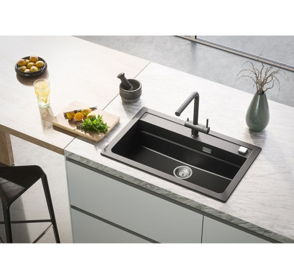 ALVEUS Atrox 40 granitinė plautuvė (pasirenkama spalva)