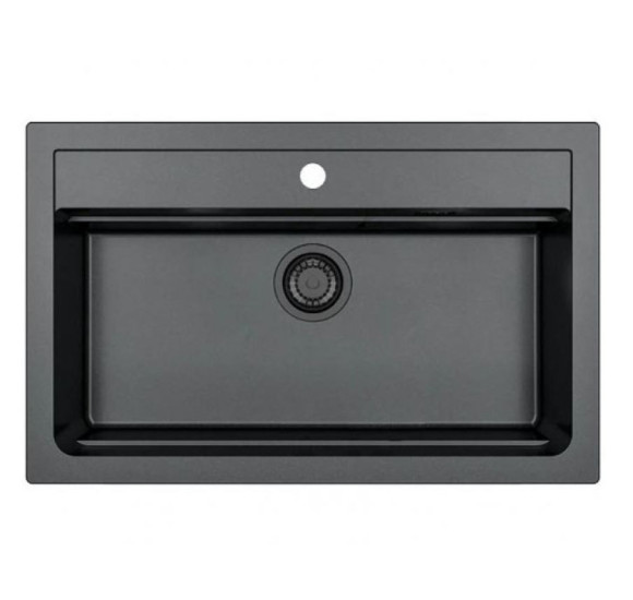 ALVEUS Atrox 40 granitinė plautuvė (Black Edition)