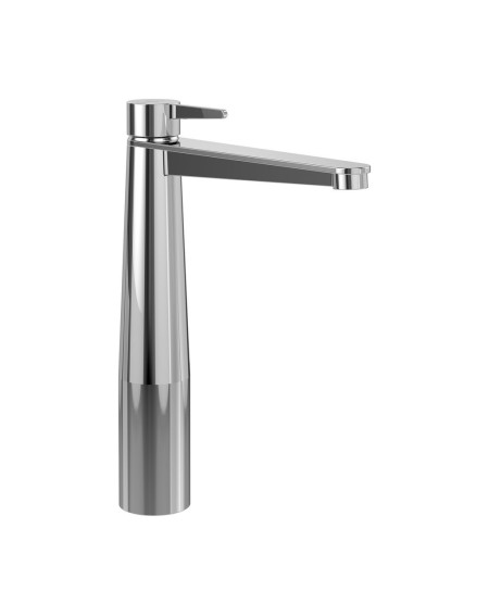 Villeroy&Boch Conum aukštas praustuvo maišytuvas su "Push-open" dugno vožtuvu, juoda matinė