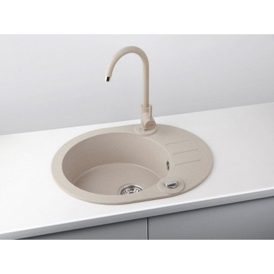 ALVEUS Roll 40 apvali granitinė plautuvė (pasirenkama spalva)