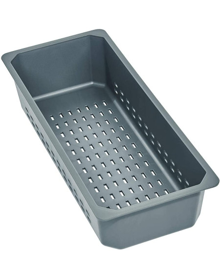 Franke plastikinis, pilkas nusausinimo indas, 456x179x92 mm