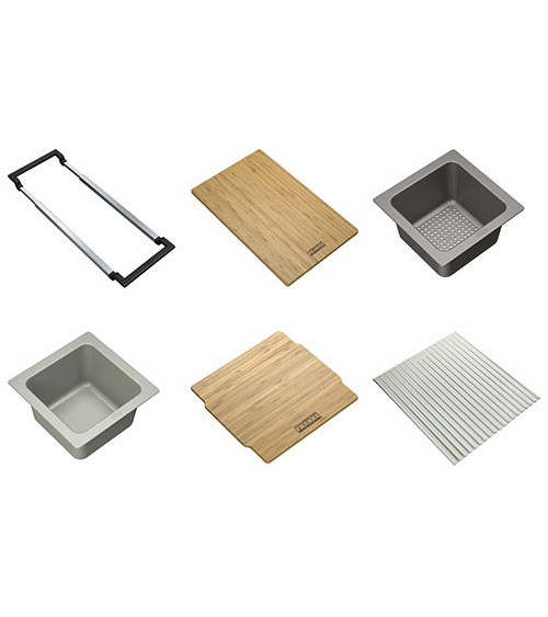 Franke 6 dalių All-in-one rinkinys plautuvei