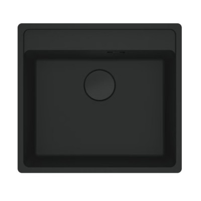 Franke MRG 610-52 A plautuvė montuojama ant stalviršio, juoda matinė