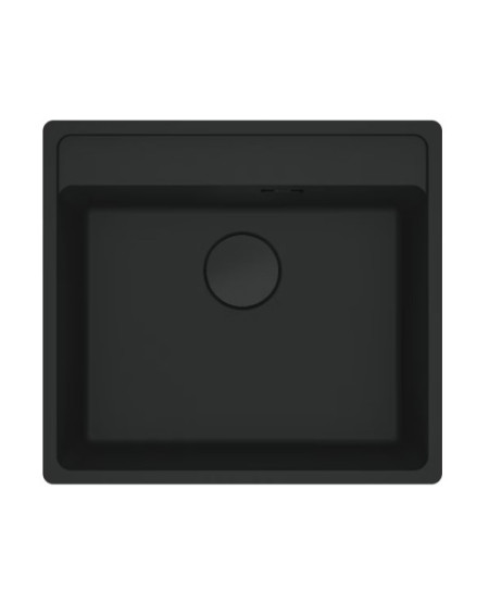Franke MRG 610-52 A plautuvė montuojama ant stalviršio, juoda matinė