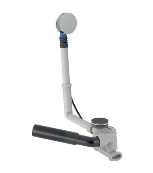 Geberit vonios sifonas, su pasukamąja rankena, d52, 26 cm ilgio, su baigiamojo montavimo dalių rinkiniu