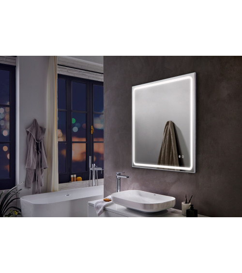 MIA DEFOGGER Vonios veidrodis su LED apšvietimu