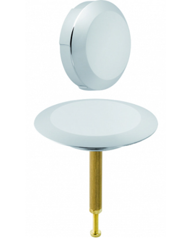 IŠPARDAVIMAS. Geberit dangtelis vonios sifonui su dangteliu persipylimo skylei, chromuotas matinis