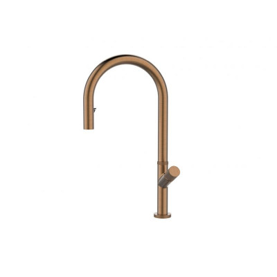 ALVEUS Swan PS Monarch maišytuvas plautuvei su ištraukiamu dušeliu