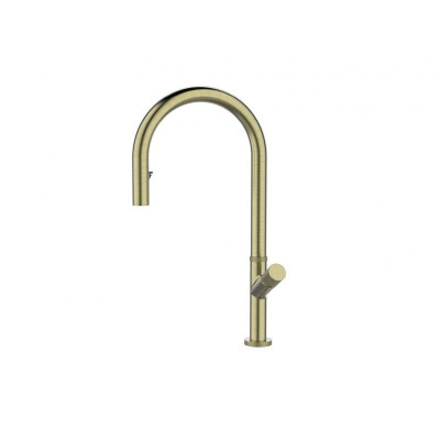 ALVEUS Swan PS Monarch maišytuvas plautuvei su ištraukiamu dušeliu