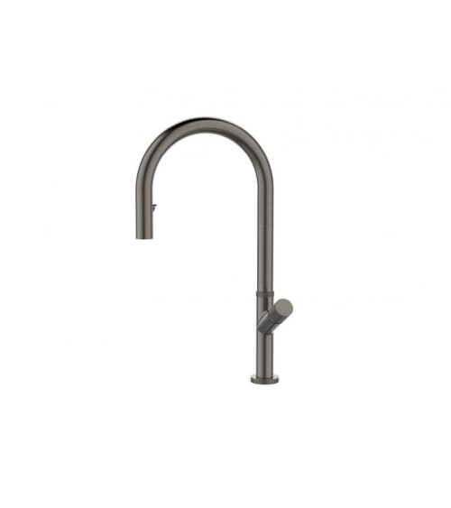 ALVEUS Swan PS Monarch maišytuvas plautuvei su ištraukiamu dušeliu