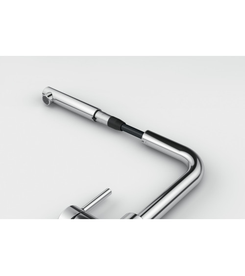 Franke Lina virtuvinis maišytuvas plautuvei, su ištraukiama žarna, pasirinkite spalvą