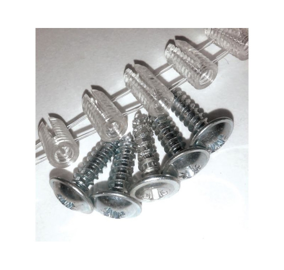 ALVEUS ECO tvirtinimo komplektas iš apačios montuojamoms plautuvėms Quadrix