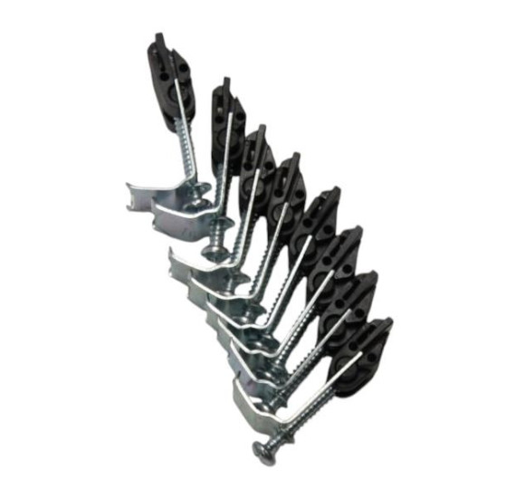 ALVEUS tvirtinimo komplektas nerūdijančio plieno plautuvėms, 30-40 mm stalviršiui (montavimui iš viršaus)