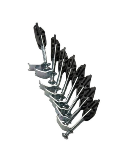 ALVEUS tvirtinimo komplektas nerūdijančio plieno plautuvėms, 20-30 mm stalviršiui (montavimui iš viršaus)