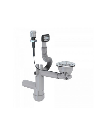 ALVEUS 114-PP sifonas su push "Pop-up" dugno vožtuvu