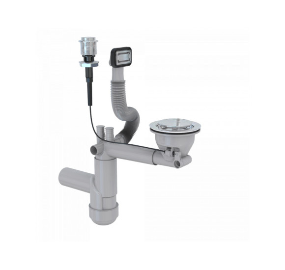 ALVEUS 114-PP sifonas su push "Pop-up" dugno vožtuvu