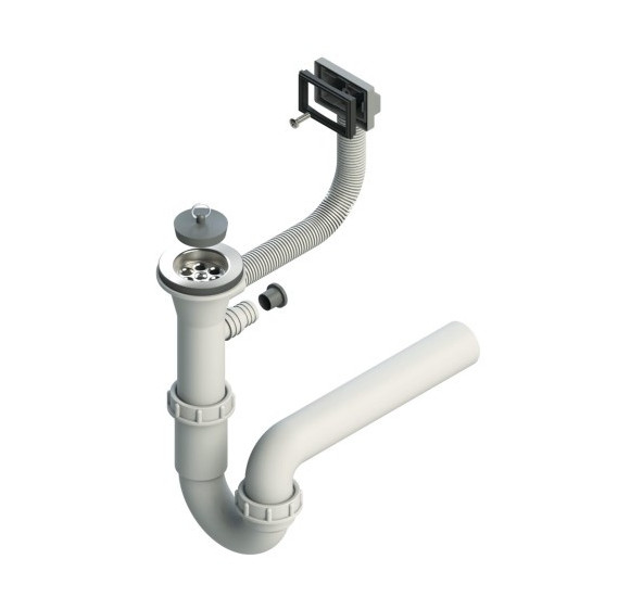 ALVEUS sifonas plautuvei su užkemšamu ventiliu, 1XS 70-PP