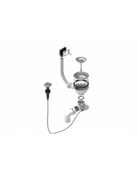 ALVEUS sifono dalis su POP-UP dugno vožtuvu