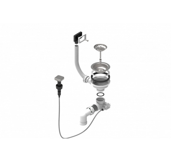 ALVEUS sifono dalis su POP-UP dugno vožtuvu