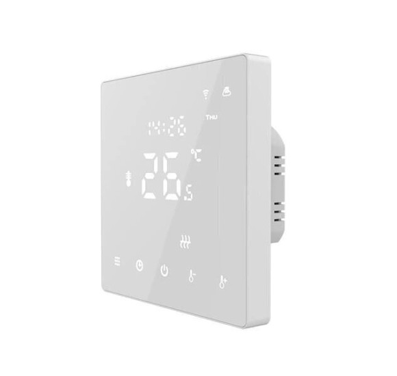 Feelspot WTH22.16 NEW, WiFi, Tuya elektroninis programuojamas termostatas, baltos spalvos