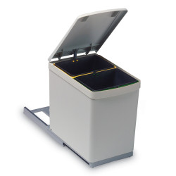 ALVEUS Albio 10, 7,5l+7,5l šiukšliadėžė, 235x380x360