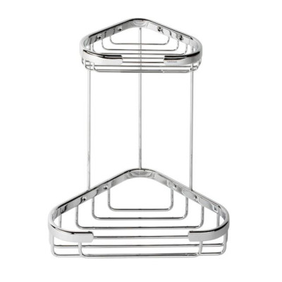 IŠPARDAVIMAS. Geesa kampinis dušo krepšelis, lentynėlė