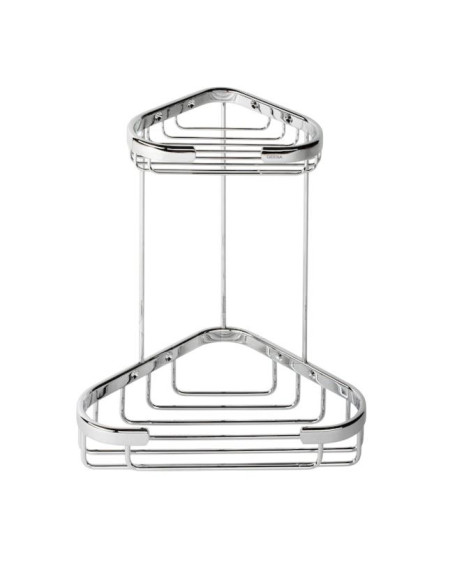 IŠPARDAVIMAS. Geesa kampinis dušo krepšelis, lentynėlė