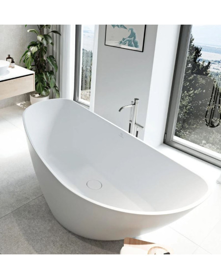 Fjordd Fjord laisvai pastatoma, asimetriška vonia 1700x800