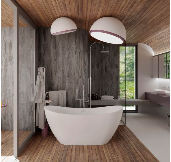 Fjordd Sogne laisvai pastatoma vonia 1600x700