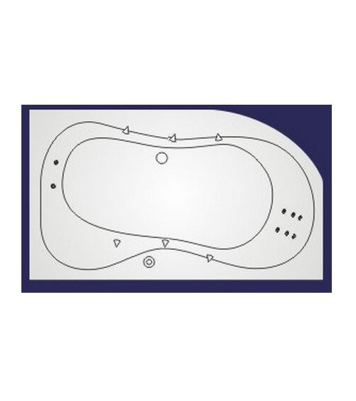 Koller LUX Nr.2 Vandens masažo sistema (be vonios)