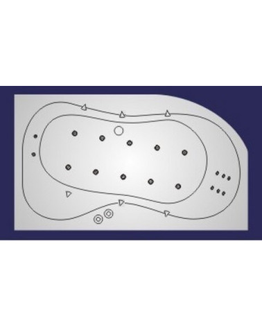 Koller Super LUX Vandens-oro masažo sistema (be vonios)