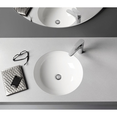 Laufen montuojamas po stalviršiu praustuvas 42x42 cm