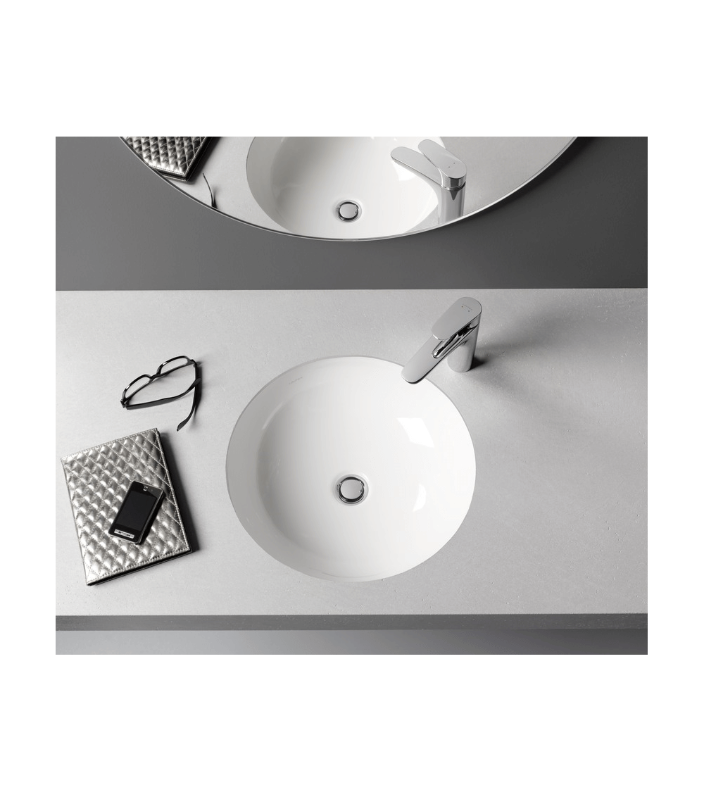 Laufen montuojamas po stalviršiu praustuvas 42x42 cm