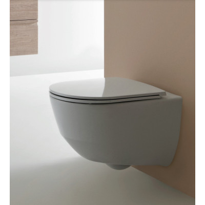 LAUFEN Pro New pakabinamas unitazas 'Rimless', su 'SoftClose' plonu dangčiu