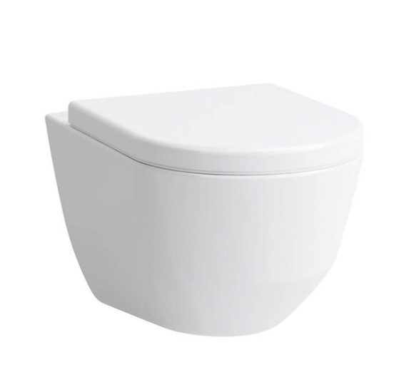 Laufen Pro New pakabinamas unitazas Rimless compact, be dangčio