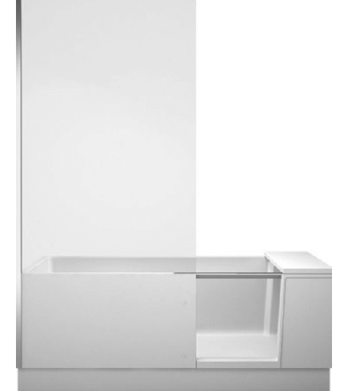 Duravit vonia su dušu DuraSolid® 170x75cm