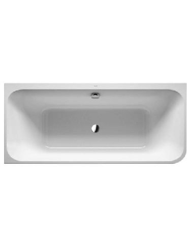 Akrilinė vonia su juoda apdaila Duravit Happy D.2 180x80cm