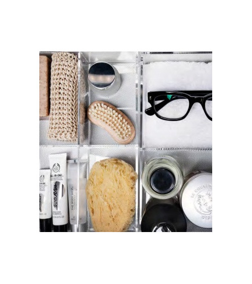 Kamė akrilo stiklo dėžutės apatinių spintelių po stalviršiu stalčiams