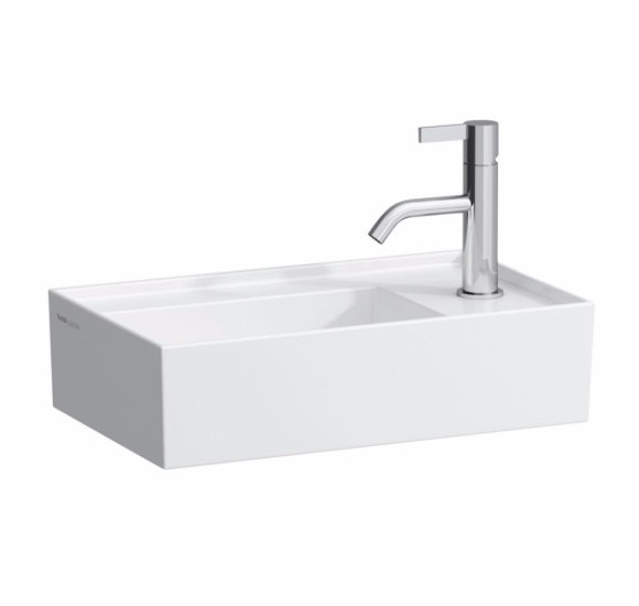 Pastatomas praustuvas Kartell by Laufen 460x280 maišytuvas dešinėje
