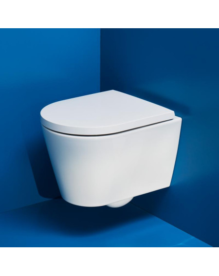 Pakabinamas klozetas Kartell by Laufen (Rimless) be dangčio