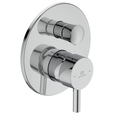 Ideal Standard Ceraline potinkinis vonios ir dušo maišytuvas, komplekte su potinkine dalimi