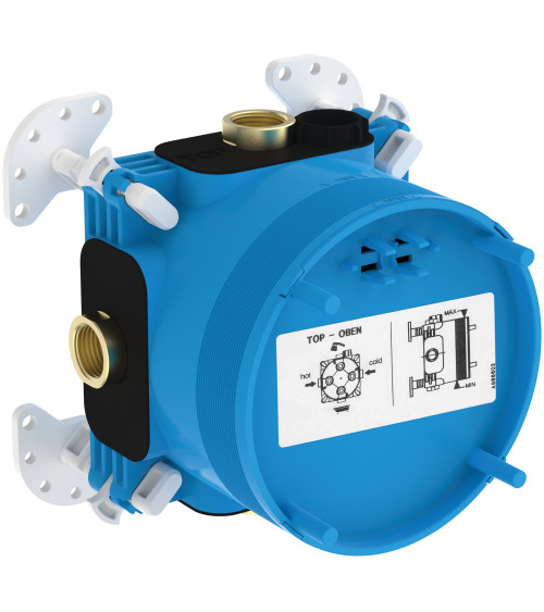 EASY-BOX sieninio dušo/vonios maišytuvo potinkinė dėžutė montavimui, A1000NU