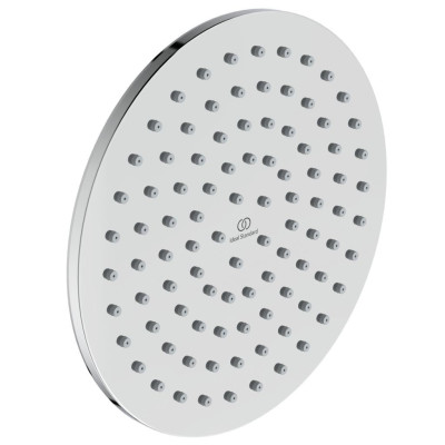 Idealrain lietaus dušo galva Ø200 mm su silikoniais purkštukais, B9442AA