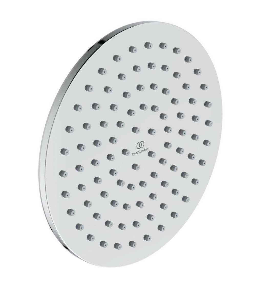 Idealrain lietaus dušo galva Ø200 mm su silikoniais purkštukais, B9442AA