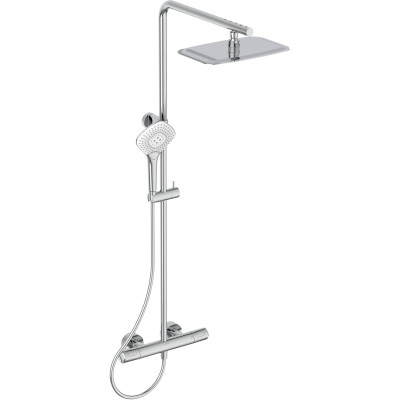Ideal Standard CERATHERM T100 (A7705AA) termostatinė dušo sistema, chromo spalvos