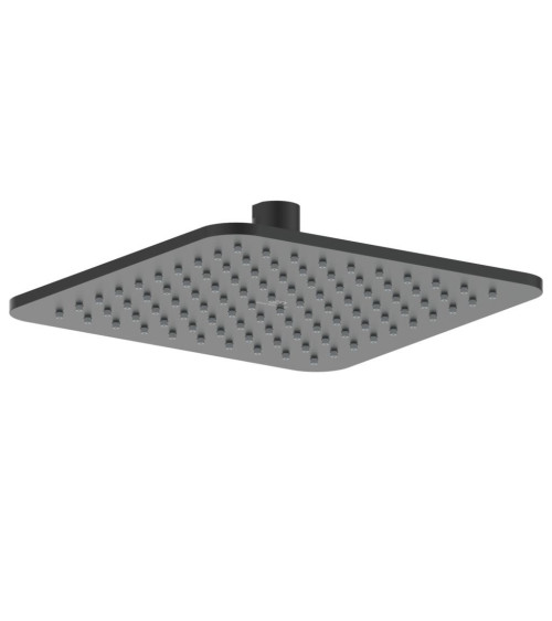 Idealrain Cube kvadratinė 200x200 mm dušo galva, matinė juoda, B0024XG