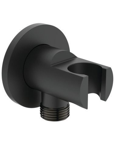 Ideal Standard dušo žarnos pajungimo alkūnė su laikikliu, BC807XG