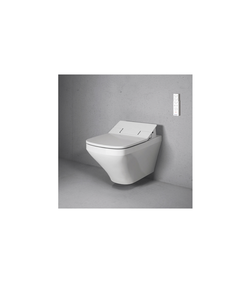 Duravit pakabinamas WC DuraStyle Rimless SensoWash unitazas, su dangčiu 370x620