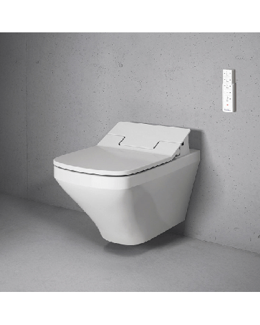 Duravit pakabinamas WC DuraStyle Rimless SensoWash unitazas, su dangčiu 370x620